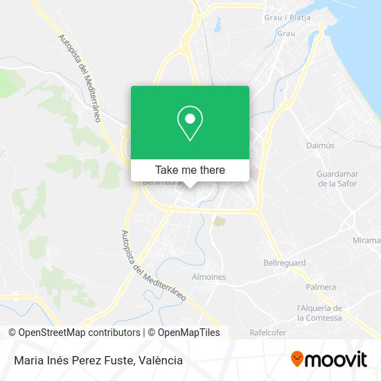 Maria Inés Perez Fuste map
