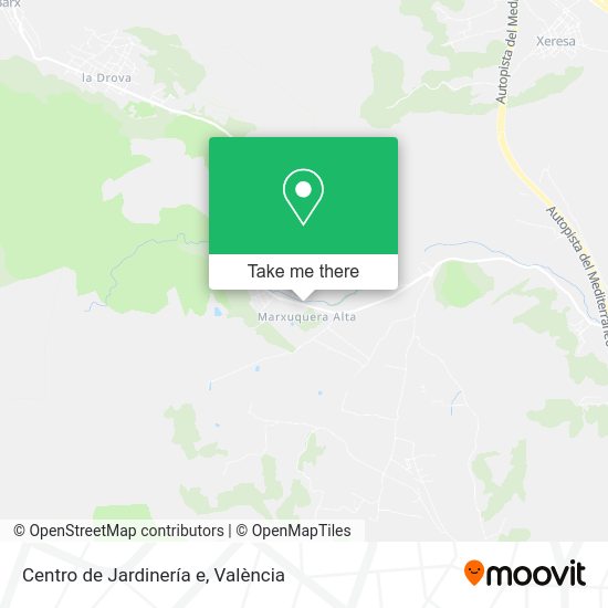 Centro de Jardinería e map