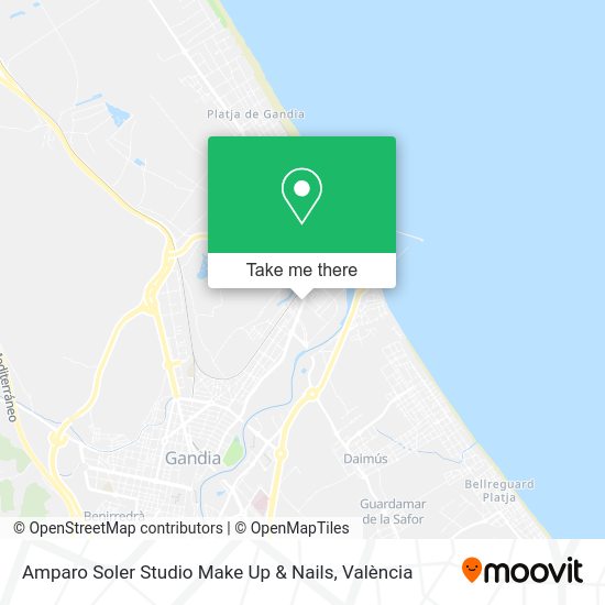 Amparo Soler Studio Make Up & Nails map