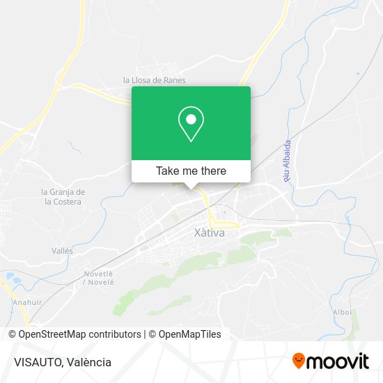 VISAUTO map