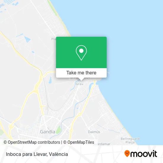 Inboca para Llevar map