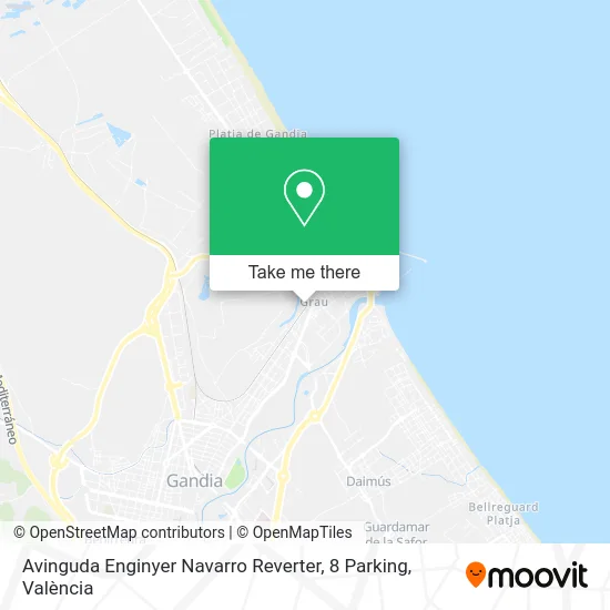 Avinguda Enginyer Navarro Reverter, 8 Parking map