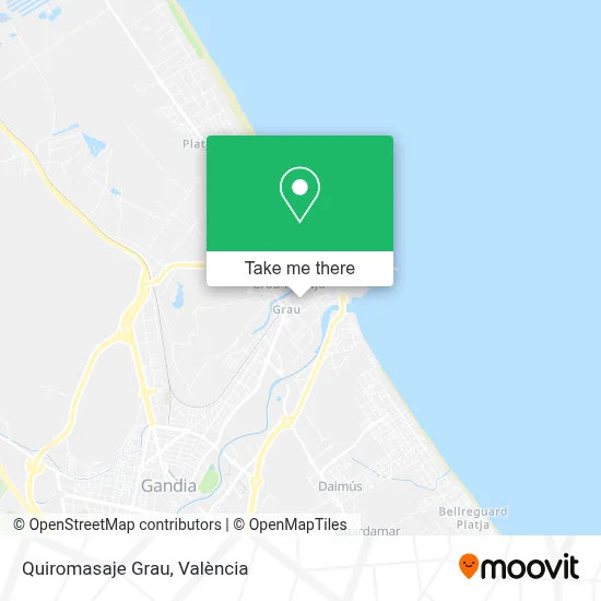 Quiromasaje Grau map