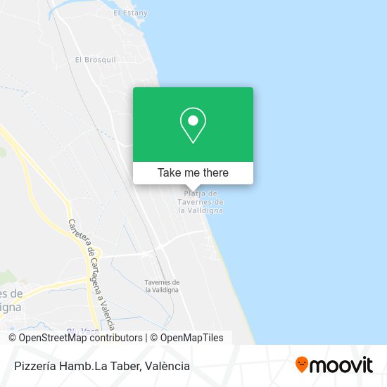 Pizzería Hamb.La Taber map