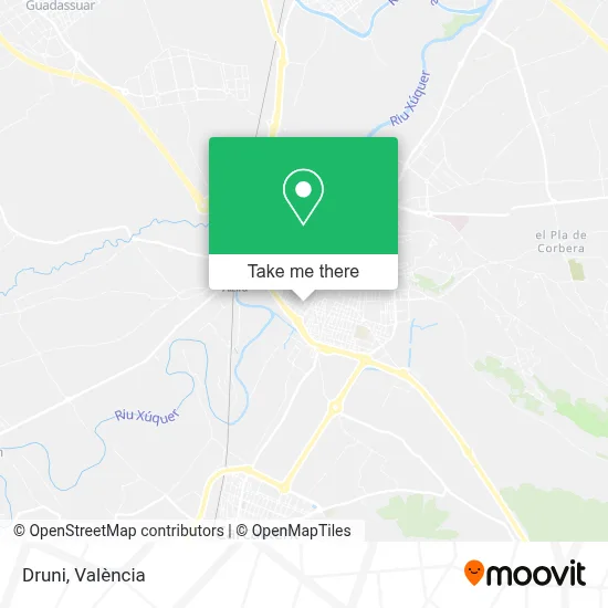 Druni map