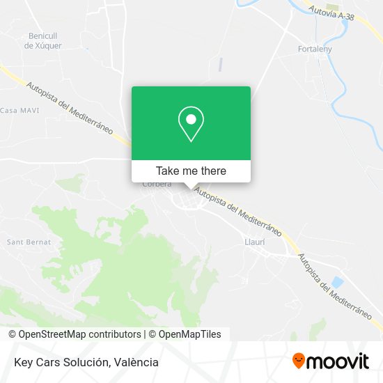 Key Cars Solución map