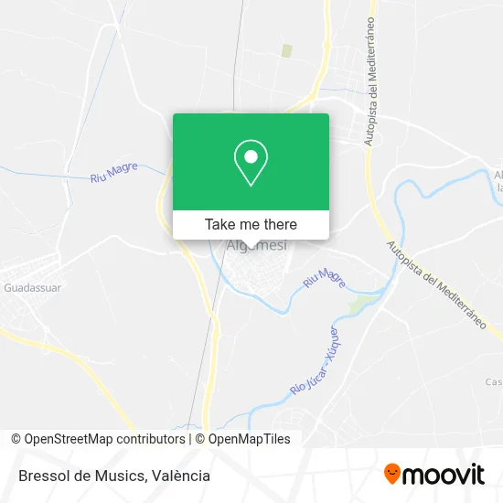 Bressol de Musics map