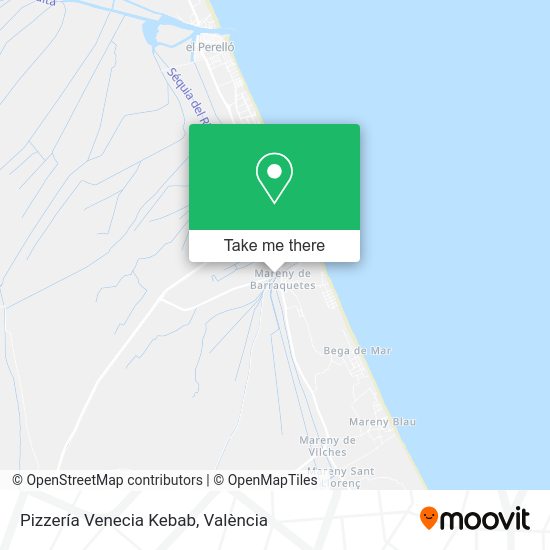 Pizzería Venecia Kebab map