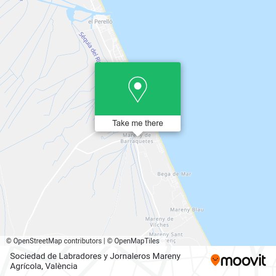 Sociedad de Labradores y Jornaleros Mareny Agrícola map