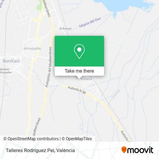 Talleres Rodríguez Pei map
