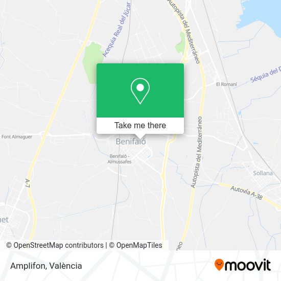 Amplifon map