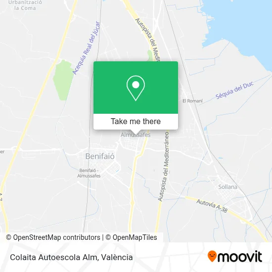 Colaita Autoescola Alm map