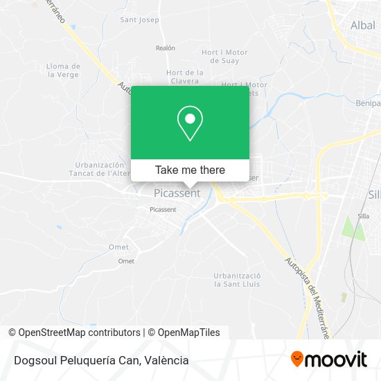 Dogsoul Peluquería Can map