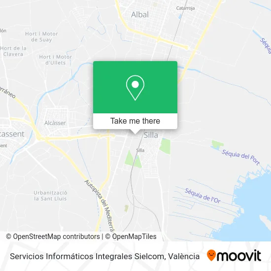 Servicios Informáticos Integrales Sielcom map