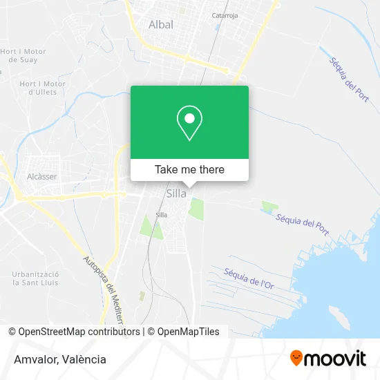 Amvalor map