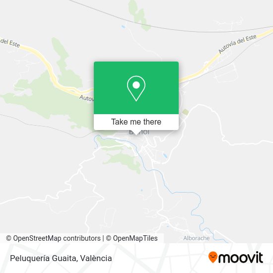 Peluquería Guaita map