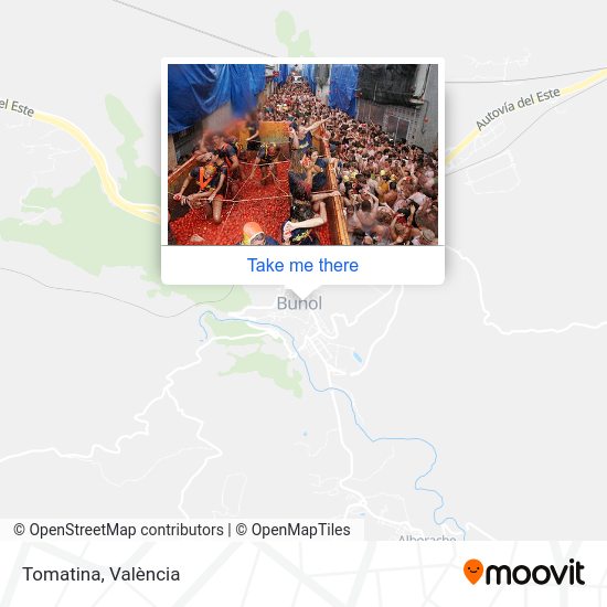 Tomatina map