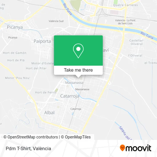 Pdm T-Shirt map