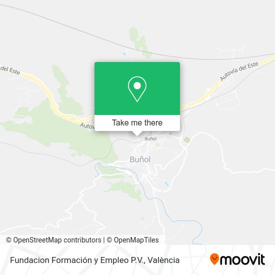 Fundacion Formación y Empleo P.V. map