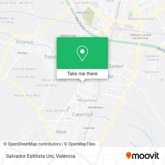 Salvador Estilista Uni map