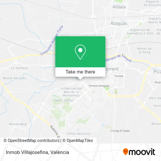 Inmob Villajosefina map