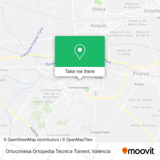 Ortocrinesa Ortopedia Técnica Torrent map