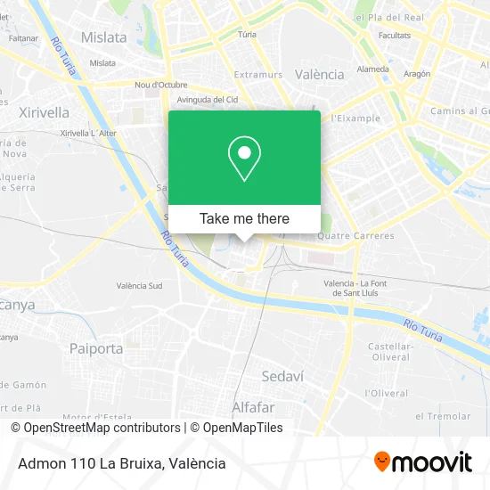 Admon 110 La Bruixa map