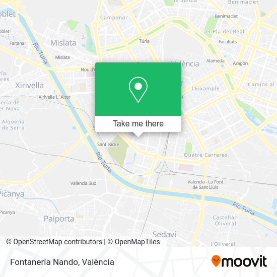 Fontanería Nando map