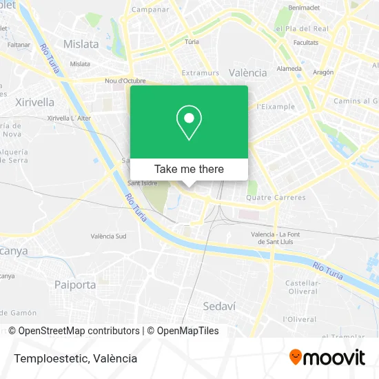 Temploestetic map