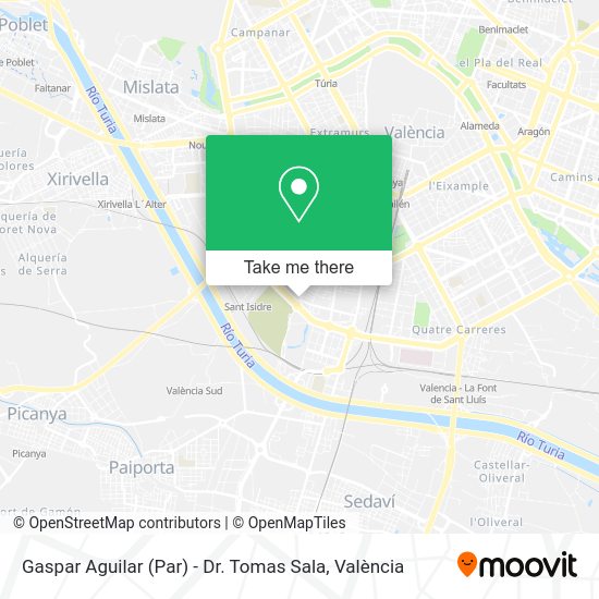 Gaspar Aguilar (Par) - Dr. Tomas Sala map