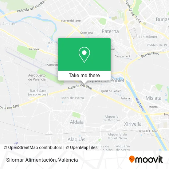 mapa Silomar Alimentación
