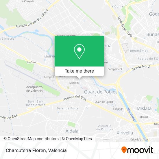 Charcutería Floren map