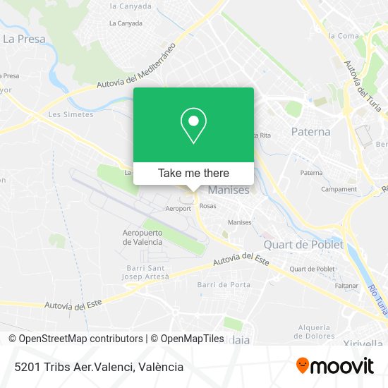 5201 Tribs Aer.Valenci map