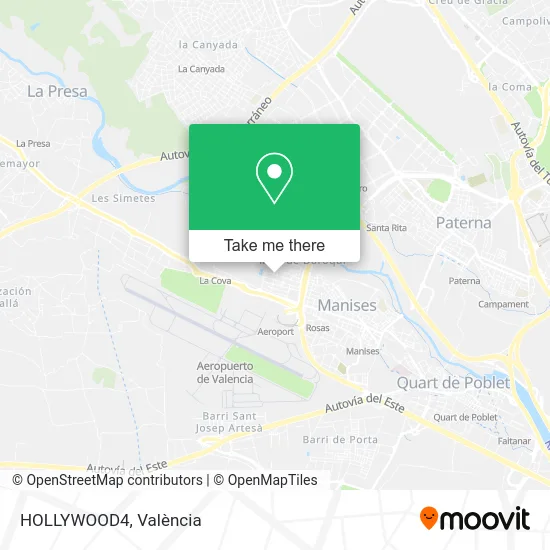 HOLLYWOOD4 map