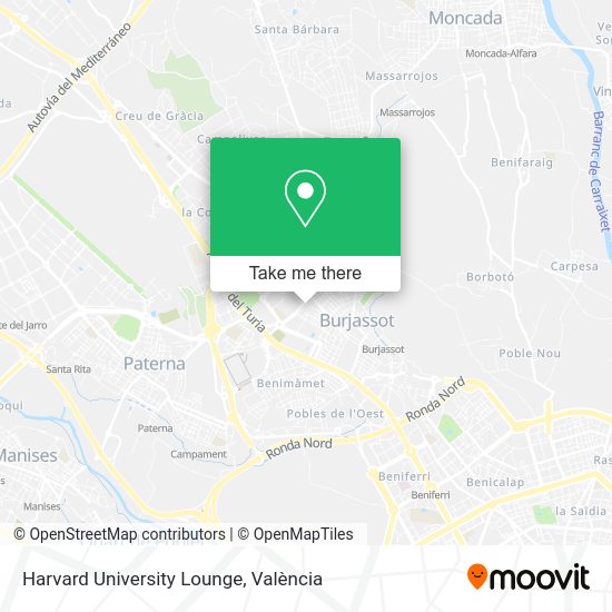 Harvard University Lounge map