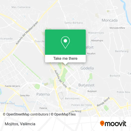 Mojitos map