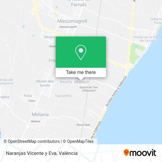 Naranjas Vicente y Eva map