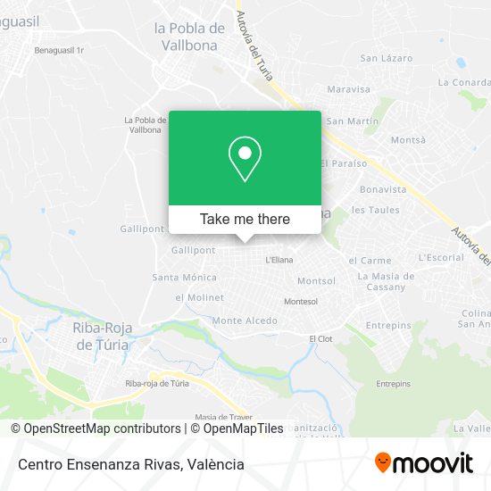 Centro Ensenanza Rivas map