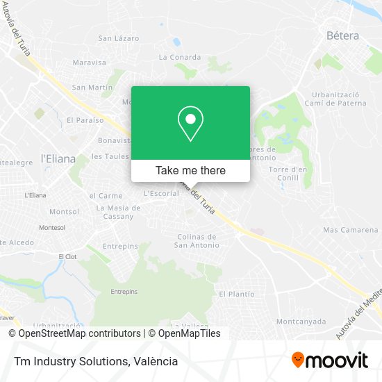 Tm Industry Solutions map