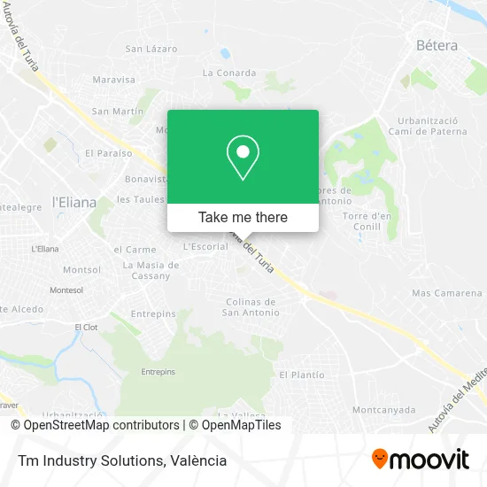 Tm Industry Solutions map