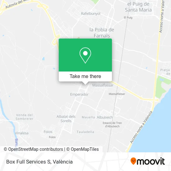 Box Full Services S map