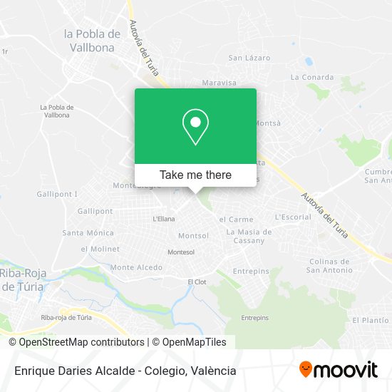 Enrique Daries Alcalde - Colegio map