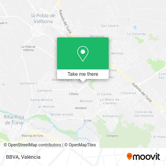 BBVA map