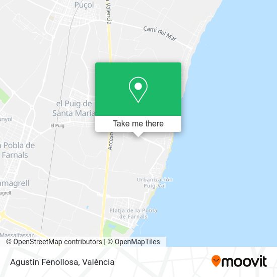 Agustín Fenollosa map
