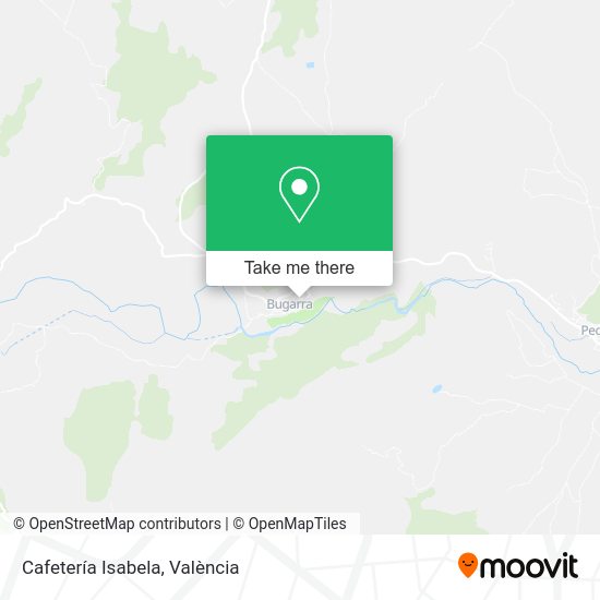 Cafetería Isabela map