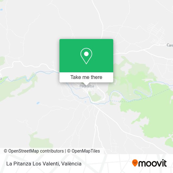 La Pitanza Los Valenti map