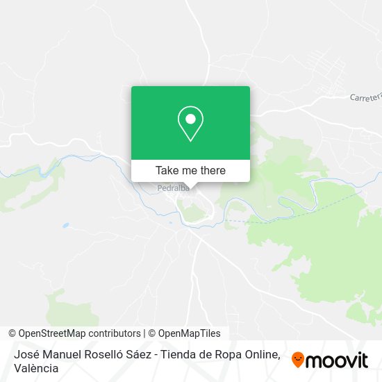 José Manuel Roselló Sáez - Tienda de Ropa Online map