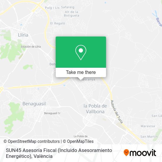 SUN45 Asesoría Fiscal (Incluido Asesoramiento Energético) map