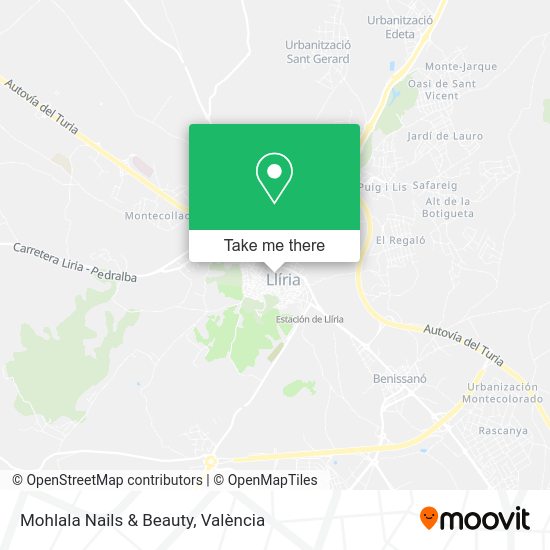 Mohlala Nails & Beauty map