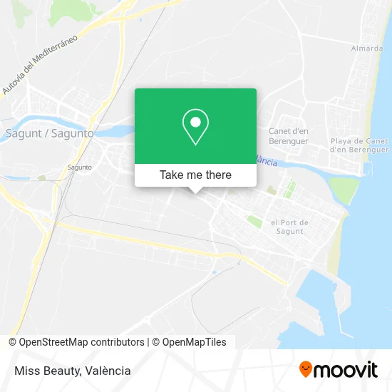 Miss Beauty map